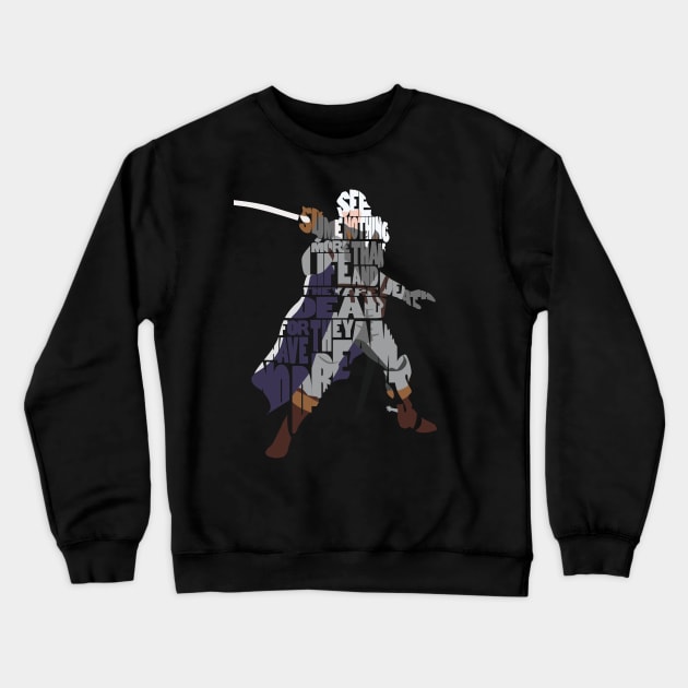 The White Falcon Crewneck Sweatshirt by inspirowl